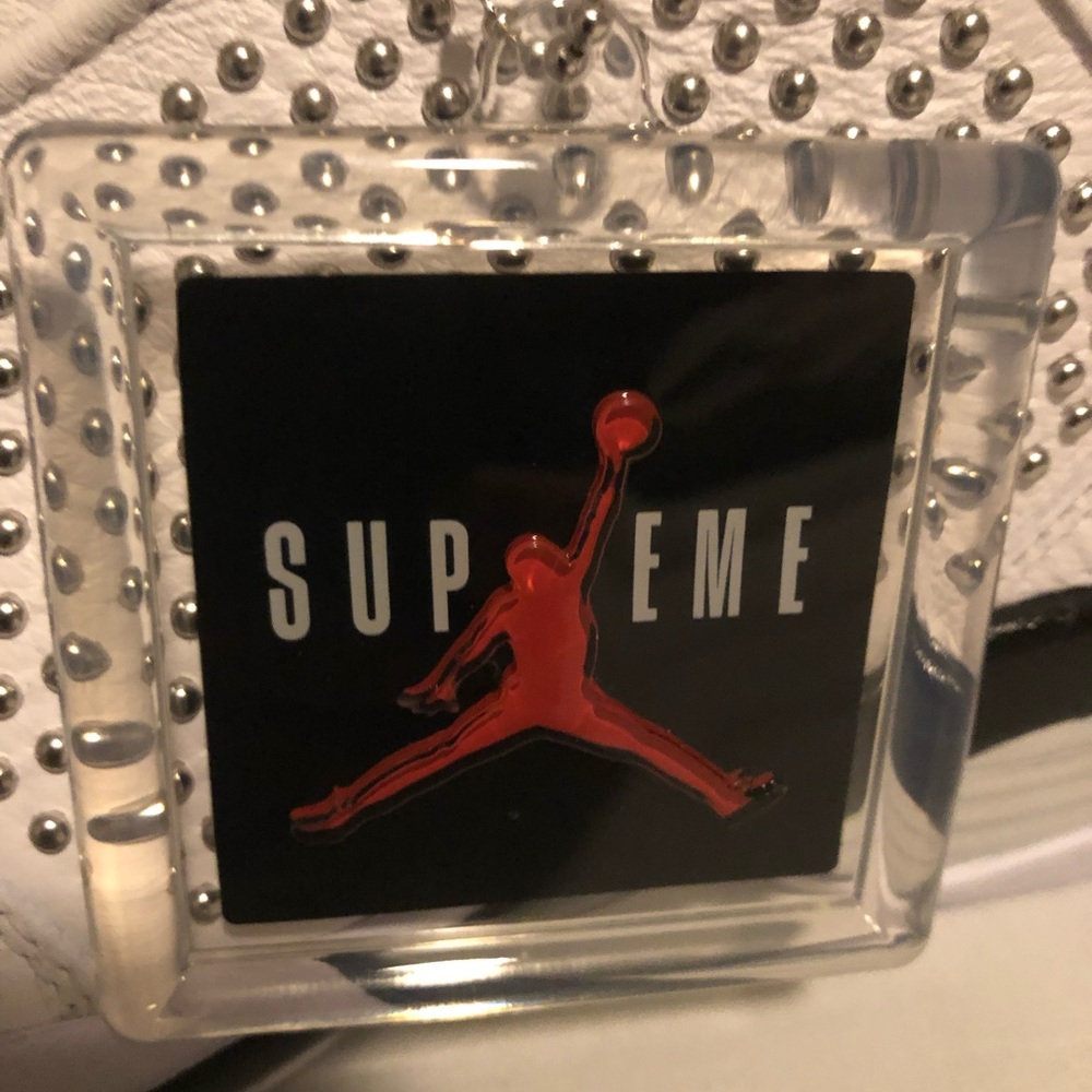 ❌SOLD***JORDAN 14 RETRO SUPREME WHITE🔥🏀🔥🔥🙌 - Picture 6 of 16